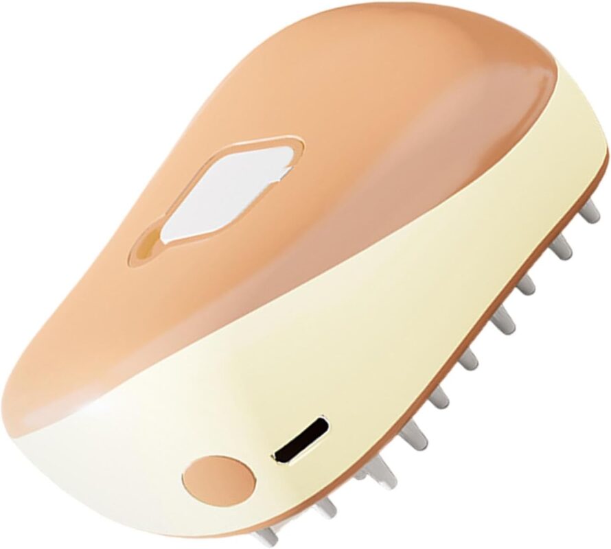 Exaden Store - Spazzola a vapore elettrico ricaricabile USB per animali domestici, cani e gatti